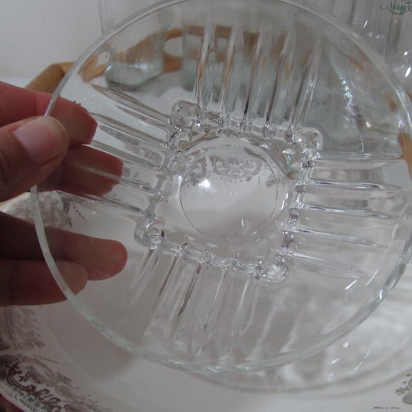 Plates, China, Bowls, Floral, Silver pattern - Picture 3 of 13